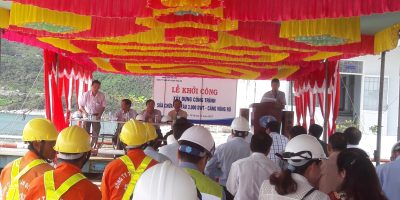 Lễ khởi công xây dựng công trình: Sửa chữa cầu cảng 3.000 DWT – Cảng Vũng Rô